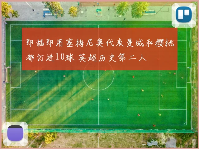 即插即用塞梅尼奥代表曼城和樱桃都打进10球 英超历史第二人